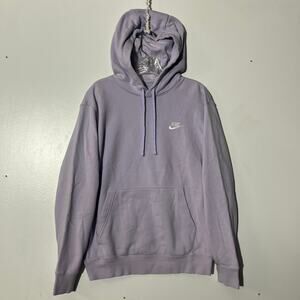 Nike Fleece Pullover Light Purple Hoodie Women’s Size Small